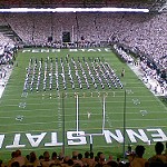 Penn State University marching band block by reivax on flickr